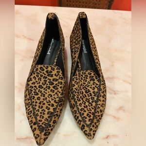 Jeffrey Campbell Leopard Print Loafers